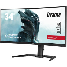 iiyama G-MASTER GCB3481WQSU-B1 computer monitor 86.4 cm (34&quot;) 3440 x 1440 pixels UltraWide Quad HD LCD Black