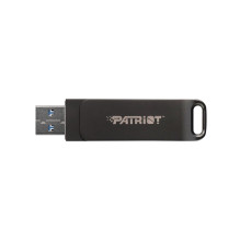 „Flash“ diskas PATRIOT Rage R550 64 GB 100 MB / S USB A+C pasukamas dizainas (PE64GR550DSAD) juodas