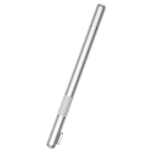 Baseus Golden Cudgel ACPCL-0S double-sided stylus for tablets, phones with gel pen - silver