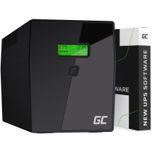 Green Cell UPS 2000VA 1200W Power Proof su LCD ekranu 6x IEC