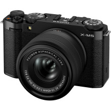 FUJIFILM X-M5 + FUJINON XC 15-45mm F3.5-5.6 OIS PZ (Black)