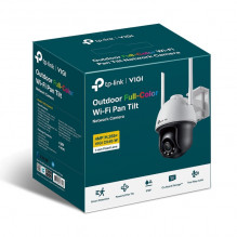 TP-LINK VIGI 4MP Outdoor Full-Color Wi-Fi Pan Tilt Network Camera, 4 mm