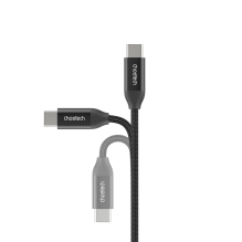 Choetech XCC-1036 USB-C - USB-C PD cable 240W 480Mb / s 2m - black