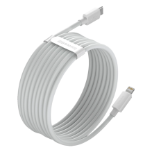 Baseus Simple Wisdom Lightning / USB-C cable 20W 1.5 m 2 pcs - white