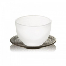 Frosted glass tea cup (Asian collection) * without saucer