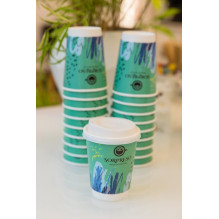 12oz SORPRESO Latte Double Walled Disposable Cup (20 pcs.)