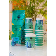 12oz SORPRESO Latte Double Walled Disposable Cup (20 pcs.)