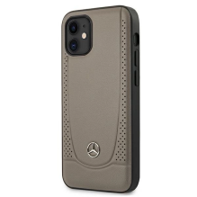 Mercedes MEHCP12SARMBR iPhone 12 mini 5,4 colių rudas / rudas kietas dėklas Urban Line