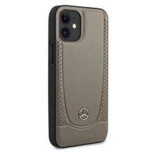 Mercedes MEHCP12SARMBR iPhone 12 mini 5,4 colių rudas / rudas kietas dėklas Urban Line