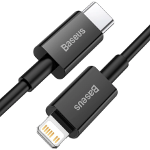 Baseus Superior Series USB-C / Lightning PD 20W 1 m cable - black