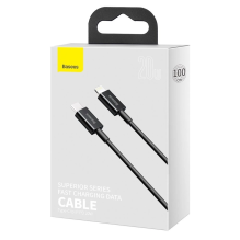 Baseus Superior Series USB-C / Lightning PD 20W 1 m cable - black