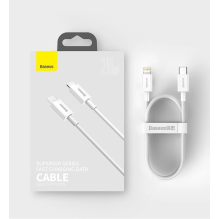 Baseus Superior Series USB-C / Lightning PD 20W 1 m laidas - juodas