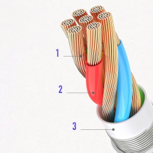 Joyroom SH-C1 ausinių mini lizdas 3,5 mm (moteris) / USB-C (vyriškas) adapteris - baltas