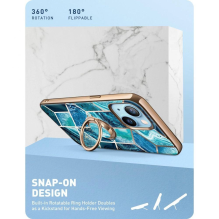 Supcase IBLSN Cosmo Snap iPhone 13 Case - Blue