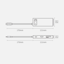 Baseus Metal Gleam Series multifunctional USB HUB 7in1 Type C HDMI TF PD card reader gray (WKWG020113)