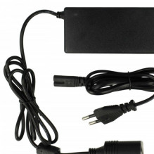 Power adapter Euro plug AC 100-240V to cigarette lighter socket for car cool box etc. 12V, 6A