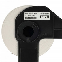 Continuous labels like Brother DK-N55224, 54mmx30.48m, black on white