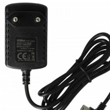 Charger for mini USB with 1A charging current, 90° plug