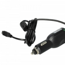 Car charging cable for mini USB with integrated TMC antenna