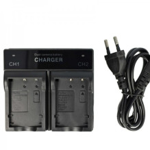 Dual charger for Fuji NP-95, Kodak Klic-5001