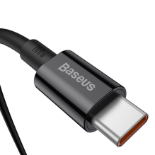 Baseus CATYS-C01 USB-C - USB-C PD QC FCP cable 100W 5A 480Mb / s 2m - black