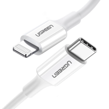 Ugreen US171 Lightning - USB-C PD cable 20W 3A 480Mb / s 1.5m - white