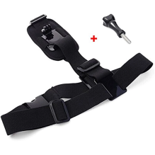 Adjustable shoulder strap with GoPro camera mount