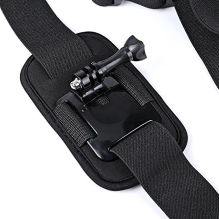 Adjustable shoulder strap with GoPro camera mount