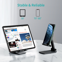 Choetech H88-BK foldable stand for a phone or tablet - black