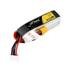 Tattu 450mAh 11.1V 75C 3S1P ilga baterija