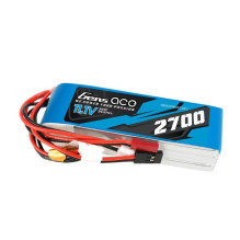 Akumuliatorius Gens Ace 2700mAh 11,1V TX 3S1P Futaba / JST-XHR / JST-SYP