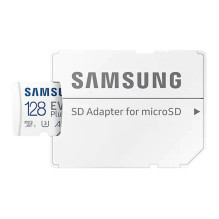 Atminties kortelė SAMSUNG MicroSD MB-MC128SA 128GB + adapteris MB-MC128SA / EU