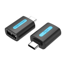 Vention USB adapteris CDTB0, USB-C kištukinis USB 2.0 lizdas (juodas)