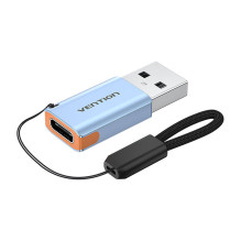 Vėdinimo USB adapteris CUAH0, USB-A 3.1 kištukas į USB-C lizdą (pilka)