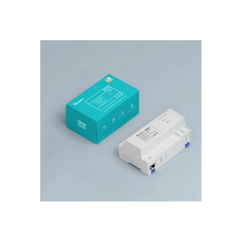 Sonoff SPM-Main smart switch Wi-Fi / Ethernet maitinimo matuoklis