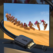 „Baseus“ kabelis HDMI 2.0 0,75 m juodas (WKGQ030201)