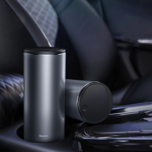 Baseus car mini waste bin with lid black (CRLJT-01)