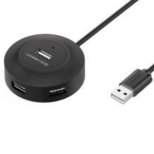 Ugreen HUB 4in1 USB-A – 4xUSB-A 2.0 480Mb / s 1m black (CR106)