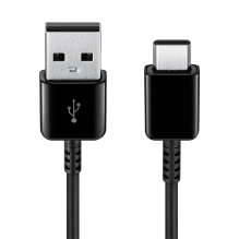 Samsung USB C cable 480Mbps 5A 1.5m (EP-DG930MBEGWW) - black (set of 2)