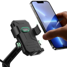 Dudao F7C+ bicycle / motorcycle phone holder - black