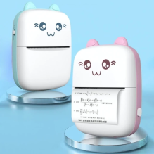 Thermal printer mini cat HURC9 - blue