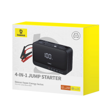 Jump starter Baseus Super Energy BS-CH013 4in1 600A with flashlight / powerbank 6000mAh / compressor - black