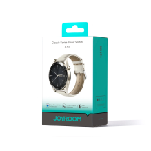 Joyroom Classic Series JR-FC2 smartwatch with call answering function / IP68 protection - gold