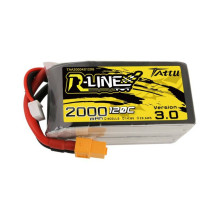 Tattu R-Line Version 3.0 2000mAh 14.8V 120C 4S1P XT60 battery