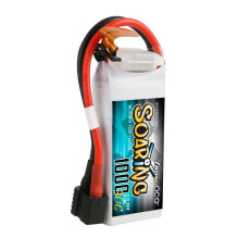 Battery Gens Ace Soaring 1000mAh 11.1V 30C 3S1P EC3 / XT60 / T-Plug