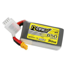 Battery Tattu R-Line 650mAh 11.1V 95C 3S1P XT30 Lipo