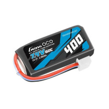 Battery Gens Ace 400mAh 7.4V 60C 2S1P JST