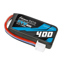 Akumuliatorius Gens Ace 400mAh 7.4V 60C 2S1P JST