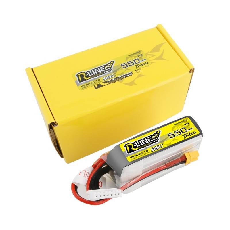 Battery Tattu R-Line 550mAh 22.2V 95C 6S1P XT30