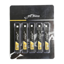 Tattu LiPo 300mAh 3.8V 75C 1S1P HV BT2.0.5 baterija (5 vnt.)